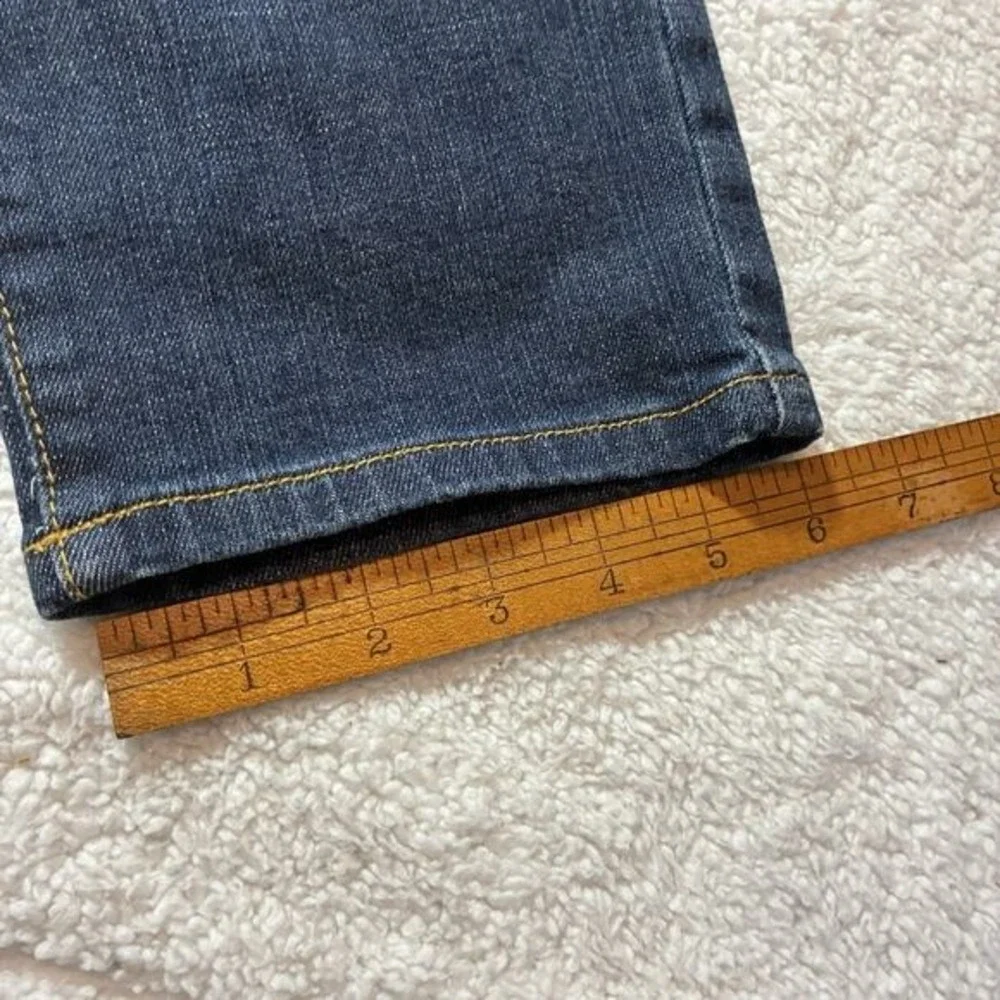 Justice Simply Low‎ Jeans Girls Size 12 1/2 Straight Stretch Denim